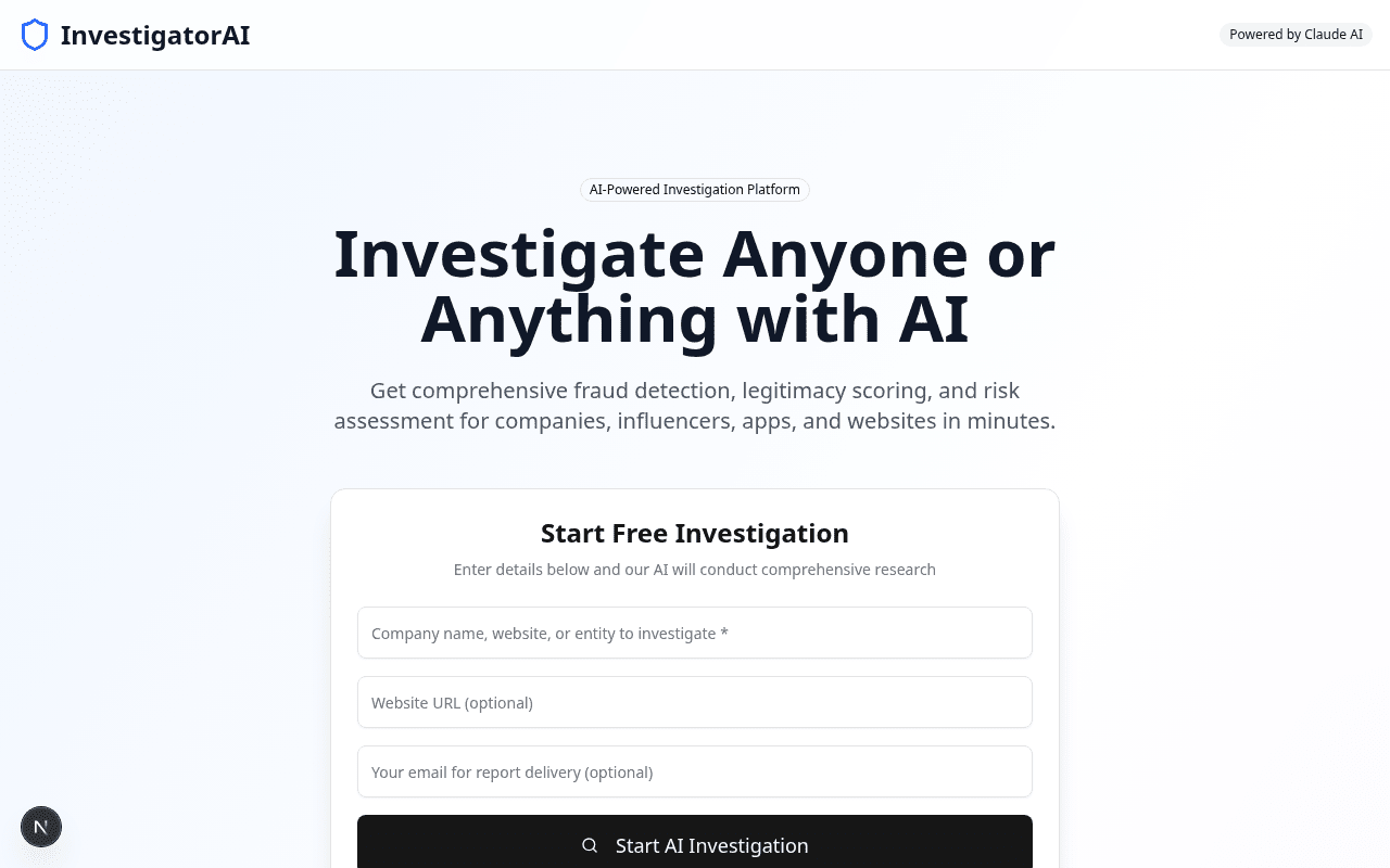 Research & Scraping Engine screenshot