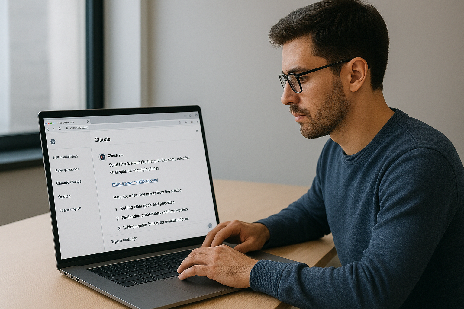Senior developer building custom Claude AI solution