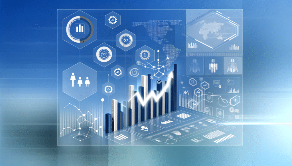 Automation success stories dashboard showing ROI metrics and digital transformation achievements