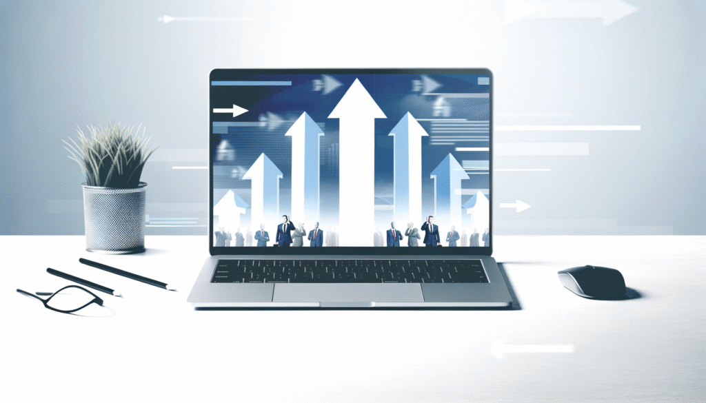 Automation success stories visualization showing business transformation and growth metrics through intelligent automation