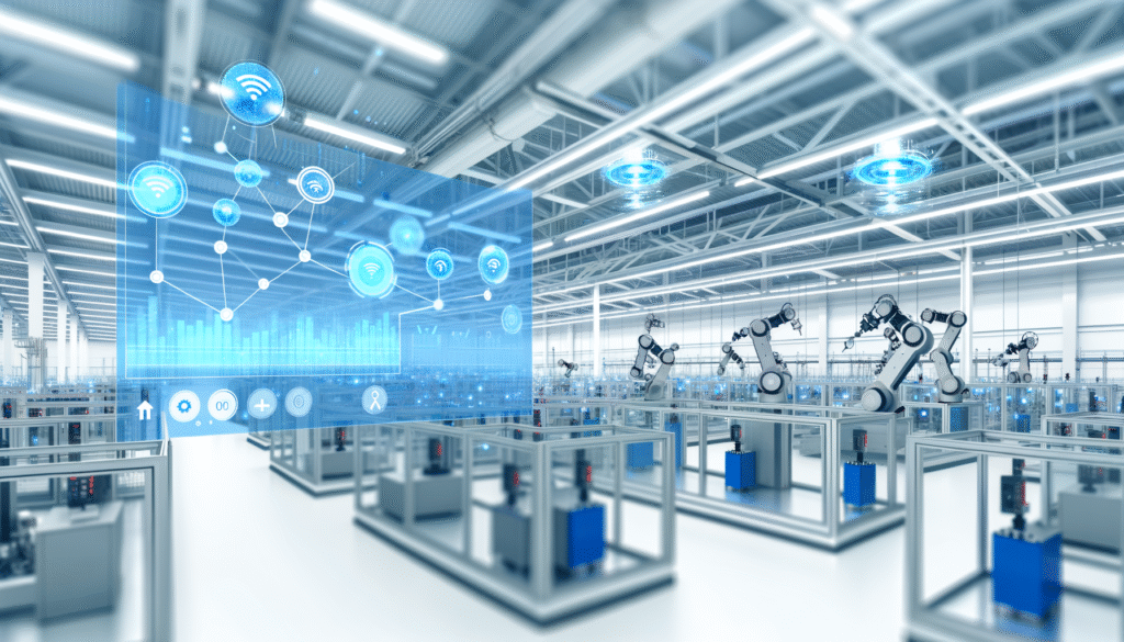 Manufacturing automation case study showing 67% efficiency gains through workflow automation and API integration