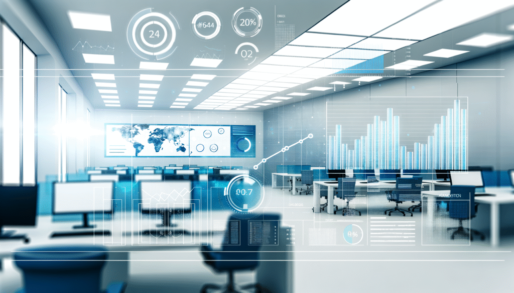 SMB automation success metrics dashboard showing 300% ROI and workflow optimization results