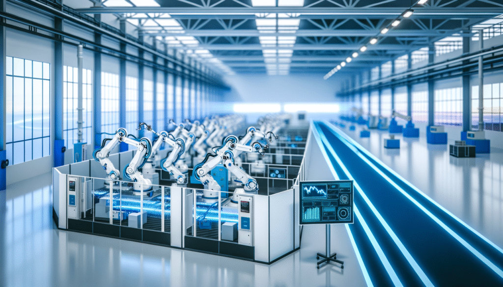 Smart manufacturing automation success story showing operational efficiency and cost savings