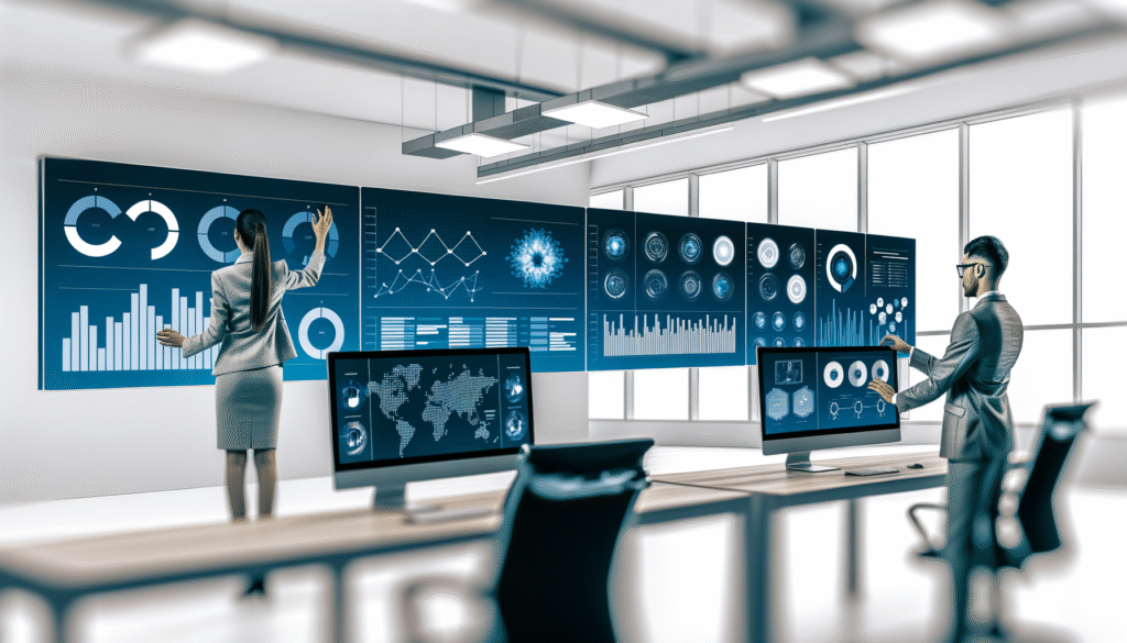 Business automation case studies showing ROI dashboards and workflow optimization results