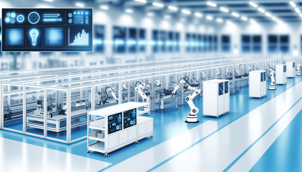Manufacturing automation case study showing production efficiency and ROI improvement results