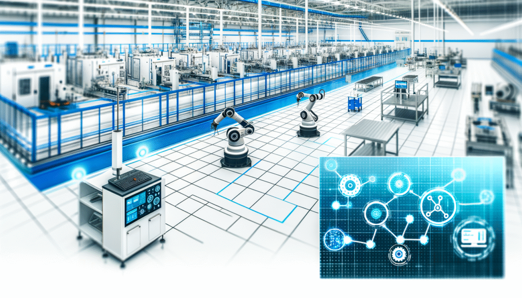 Manufacturing automation success story showing smart factory systems and efficiency improvements through workflow optimization
