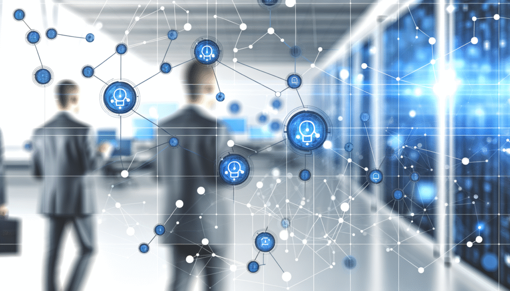 AI integration trends and workflow automation visualization for modern business operations