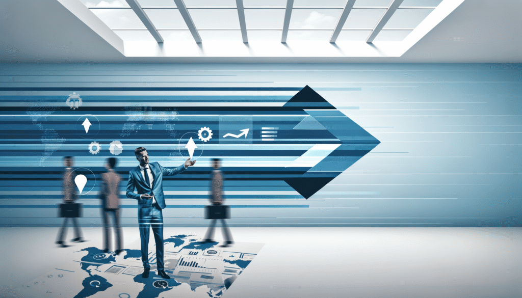 Automation success stories visualization showing business transformation and productivity improvements