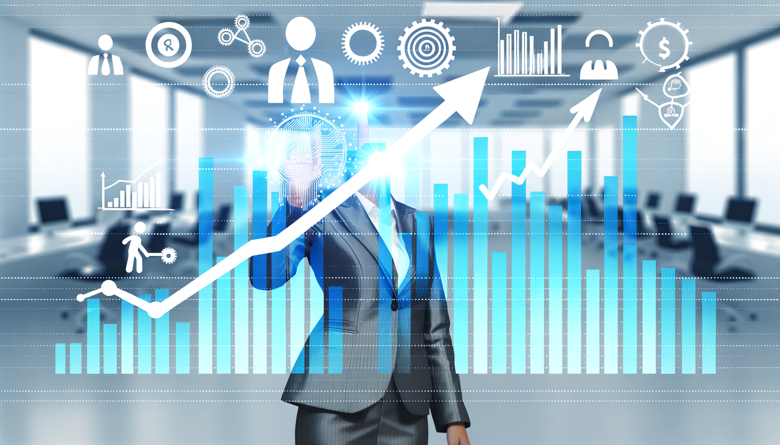 Business automation success stories showing growth metrics and transformation results