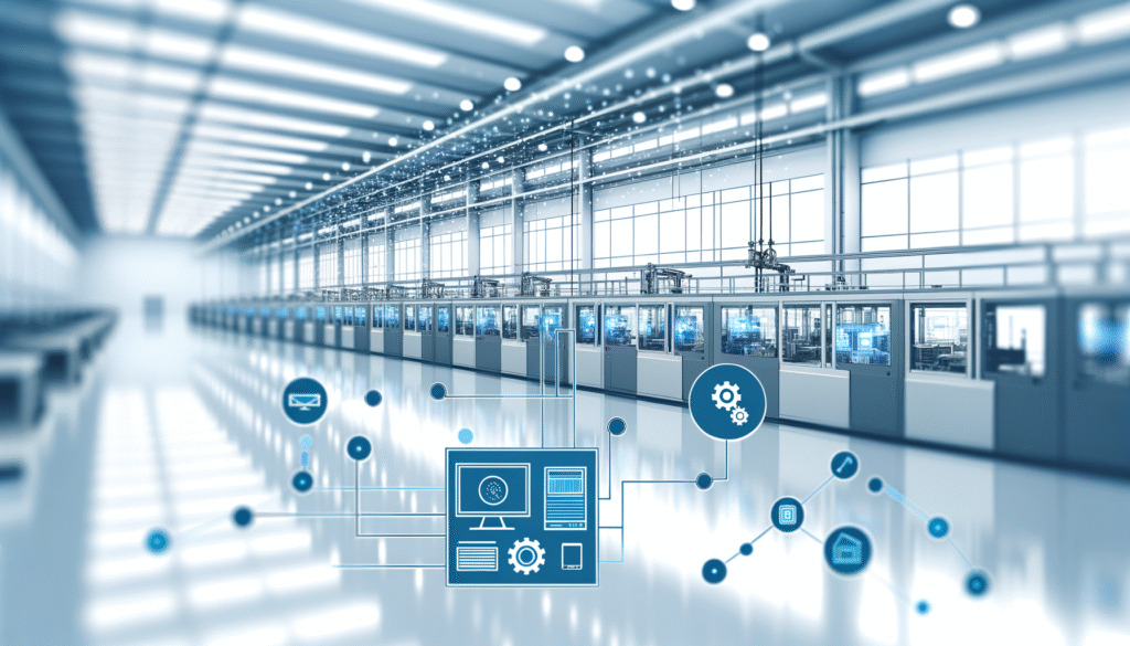 Manufacturing automation case study showing smart factory workflows and efficiency gains