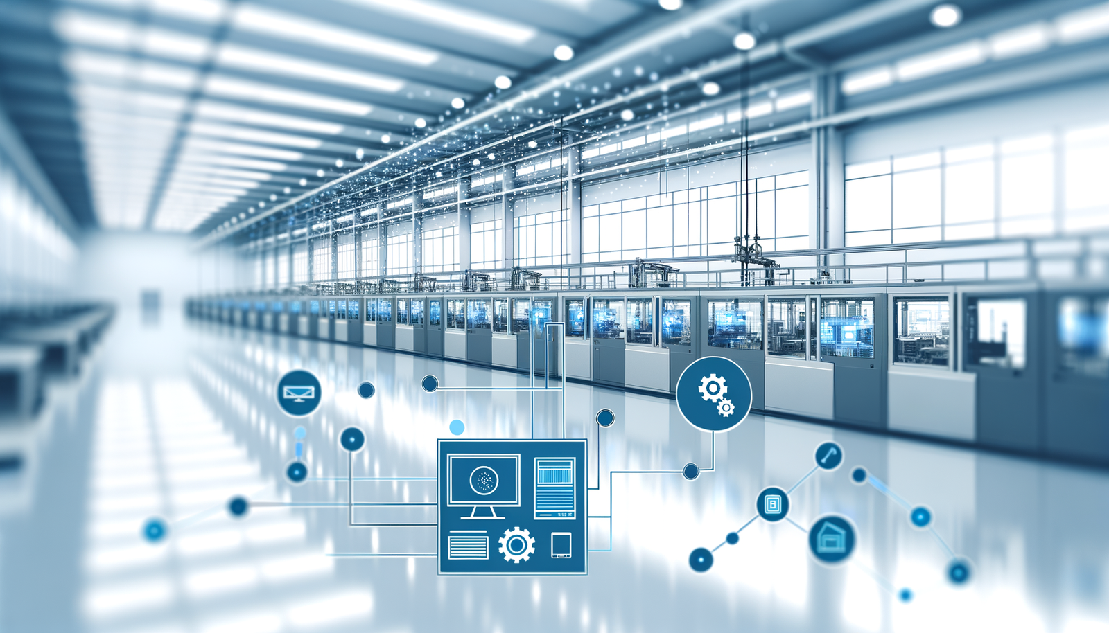 Manufacturing automation case study showing smart factory workflows and efficiency gains