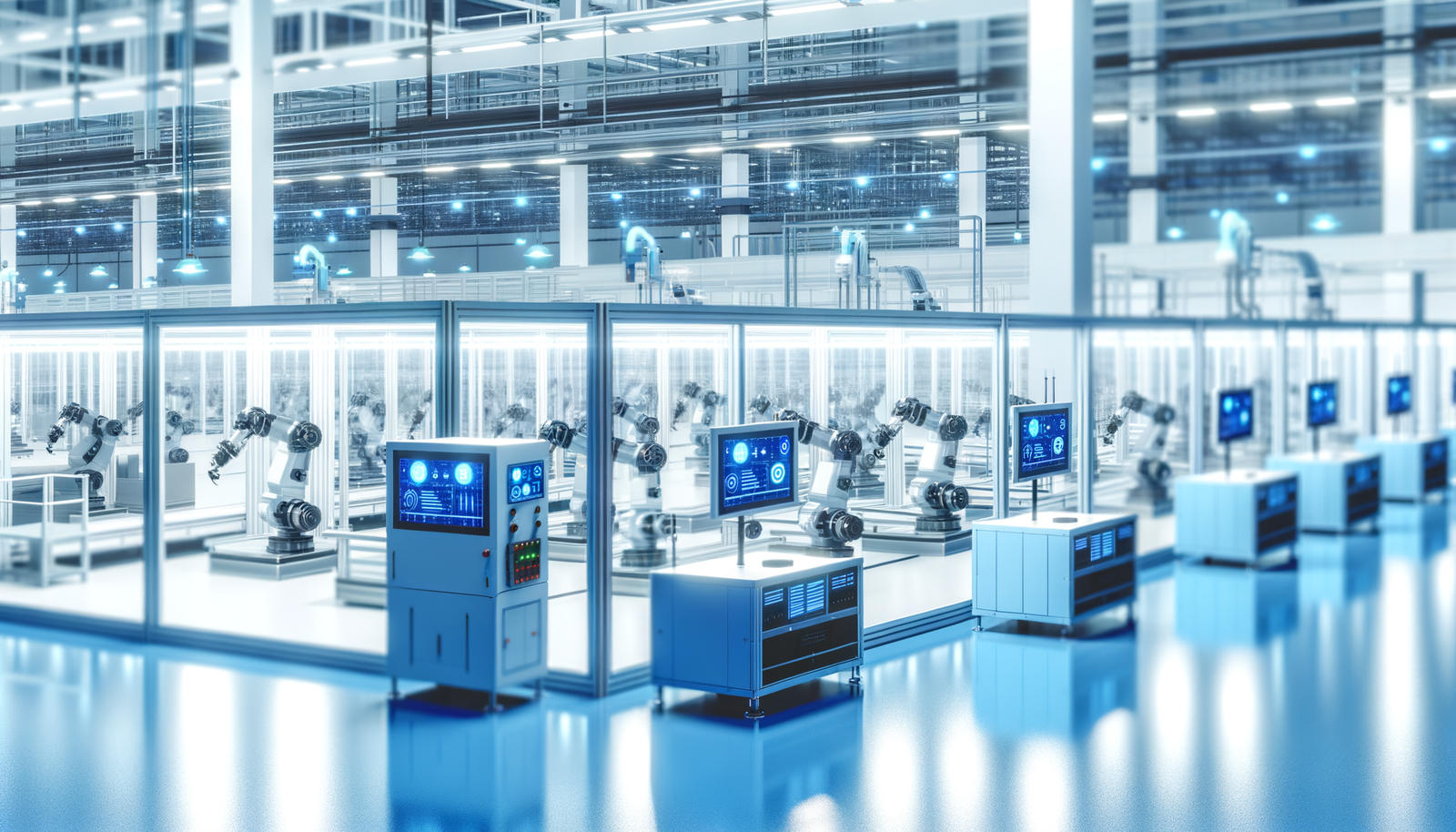 Manufacturing automation success story showing intelligent systems achieving 300% ROI through process optimization