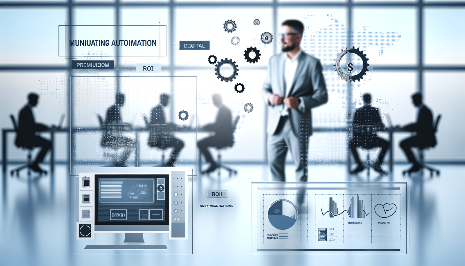 Manufacturing automation case study showing 300% ROI through workflow optimization and process automation