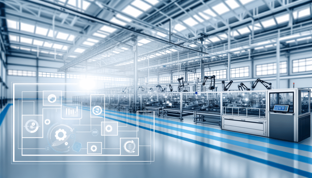 Manufacturing automation success story workflow optimization visualization