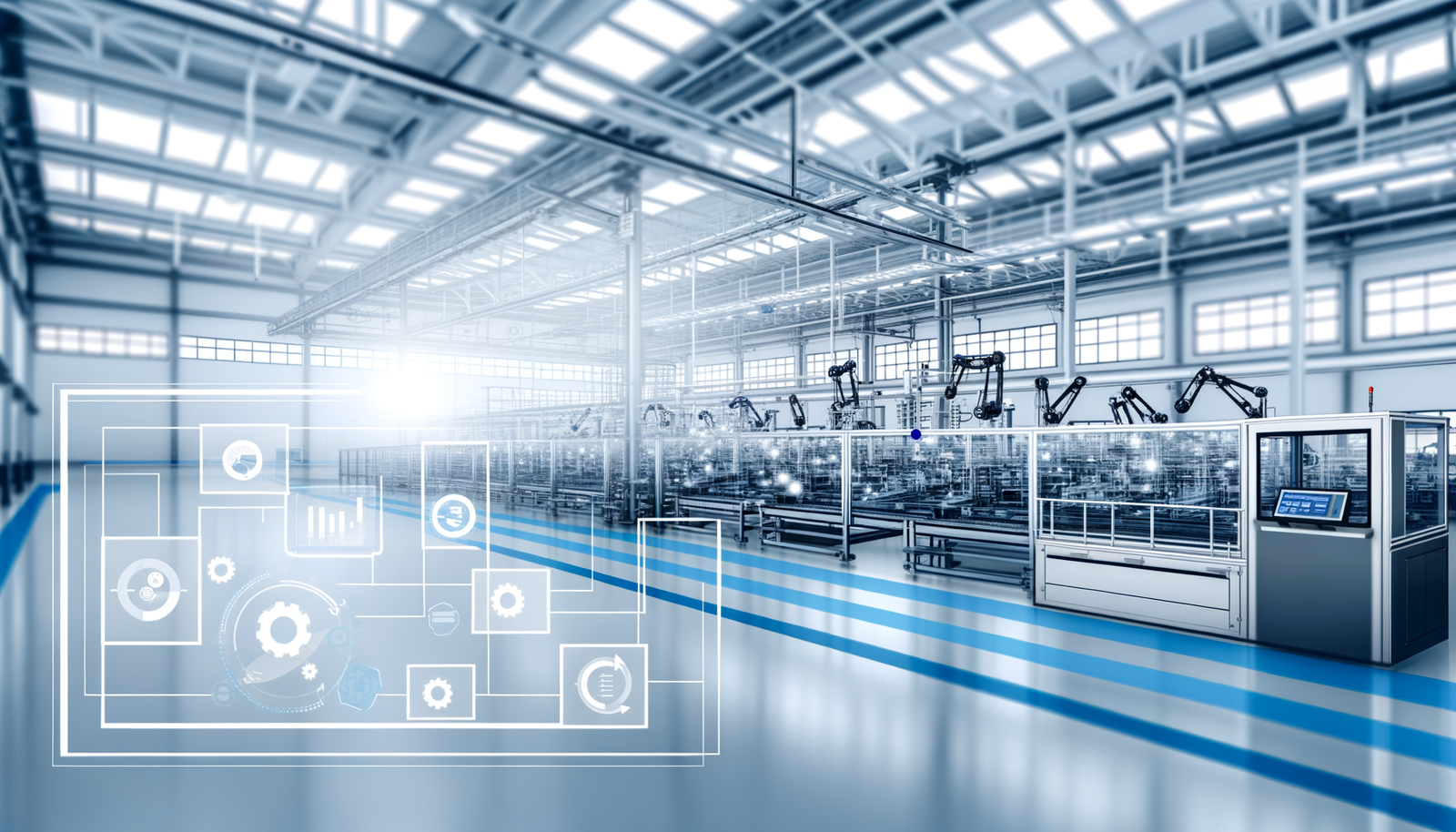 Manufacturing automation success story workflow optimization visualization