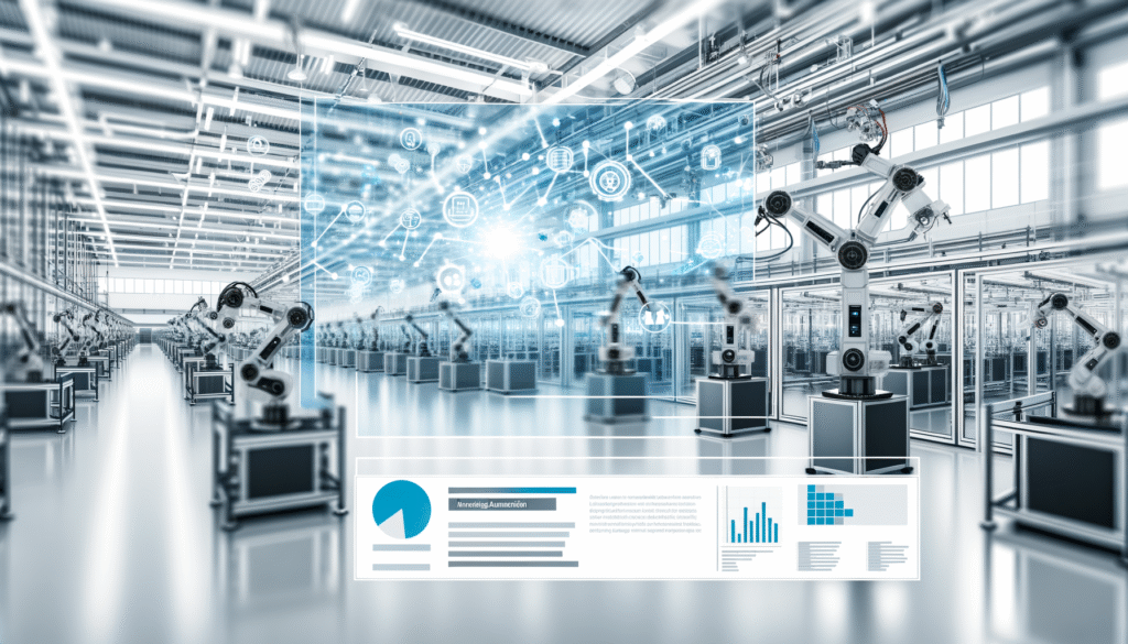 Manufacturing automation success story showing 400% ROI through intelligent process optimization and workflow automation