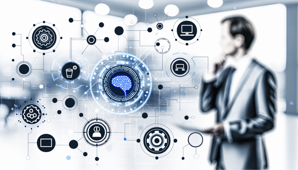 AI automation trends transforming business operations with intelligent workflows and data integration