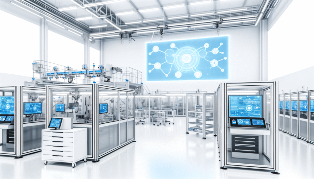 Manufacturing automation success story showing efficiency improvements through smart automation