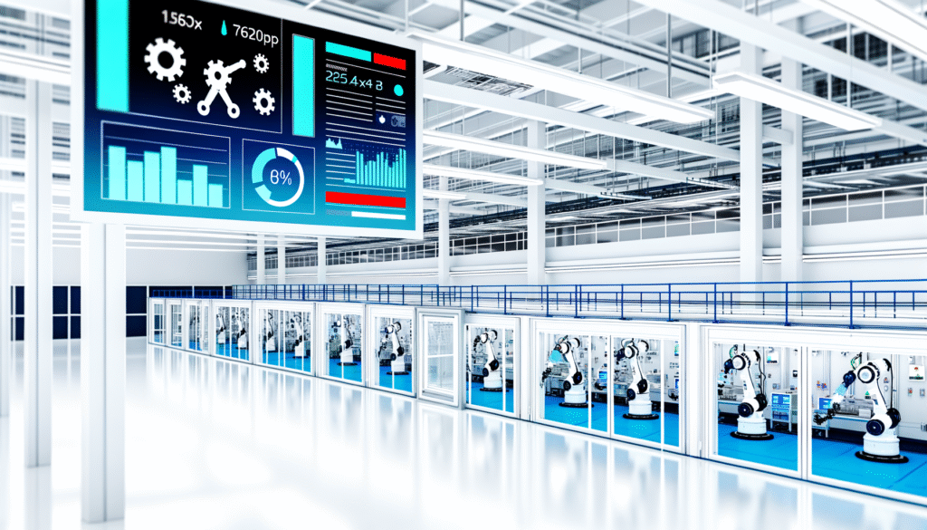 Manufacturing automation case study showing efficiency improvements through workflow automation