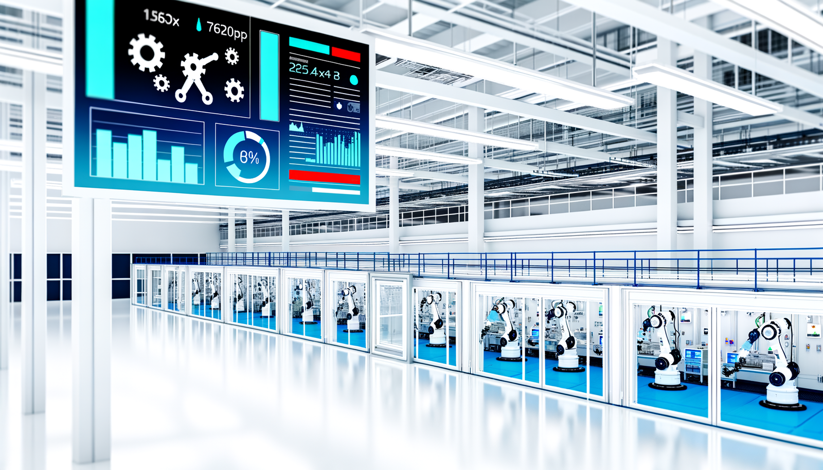 Manufacturing automation case study showing efficiency improvements through workflow automation